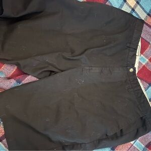 Men’s black volcom short